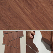 (M15 Dark Brown) 5m² Self Adhesive Wood Effect PVC Floor Tiles