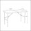 (4FT Folding Table) Hampton&Stewart 4,5 & 6ft Folding Trestle Table 4