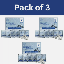 NutriGlow NATURAL'S Diamond Radiance Facial Kit for Acne 60gm