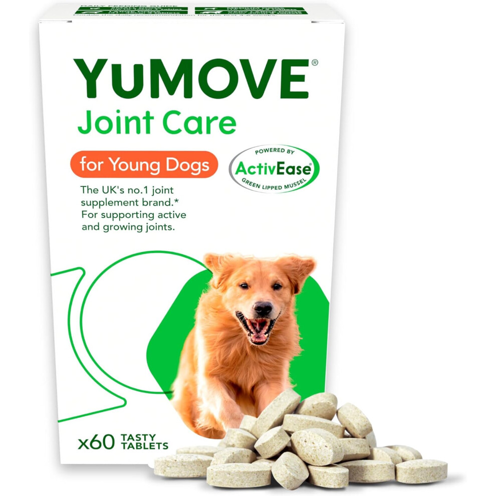 (60) YuMOVE Young and Active Dog | Joint Supplement for Dogs