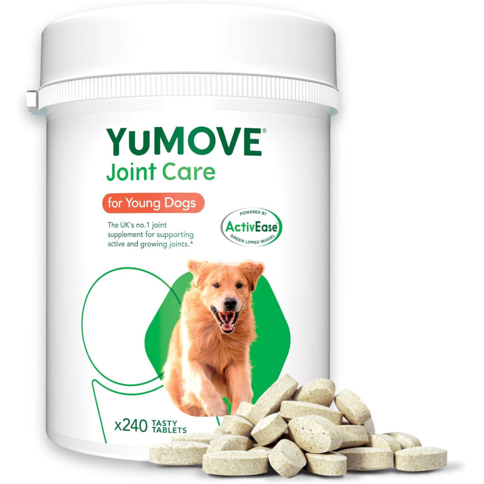 (240) YuMOVE Young and Active Dog | Joint Supplement for Dogs