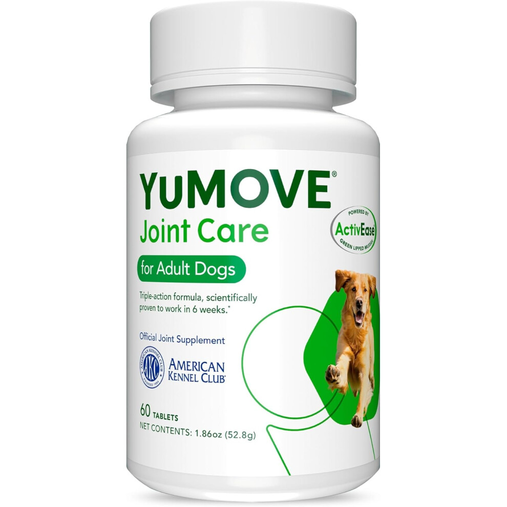 (60) Lintbells | YuMOVE Dog | Essential Hip and Joint Supplement for Stiff Dogs