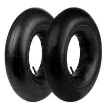 (Bent Valve ) 3.50-8 Wheelbarrow Innertube Twin Pack
