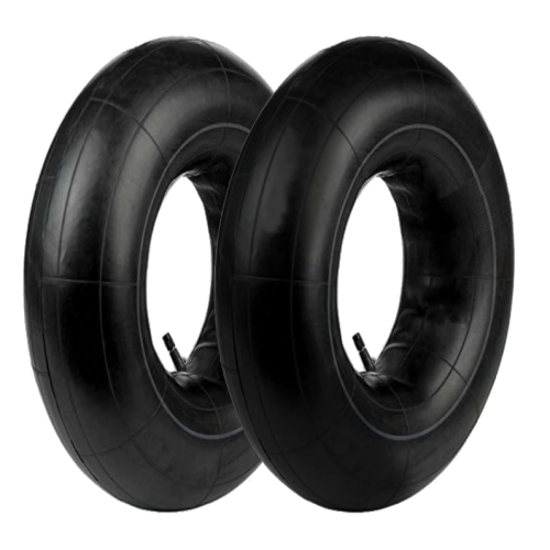 (Bent Valve ) 3.50-8 Wheelbarrow Innertube Twin Pack