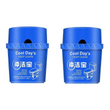 2X Toilet Cleaner Effervescent Bowl Cleaner Toilet and Bathroom Cleaning System Automatic Toilet Bleach and Blue Cleaning