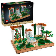 LEGO Icons 10359 Il giardino andaluso Regalo per adulti appassionati di giardinaggio e viaggi