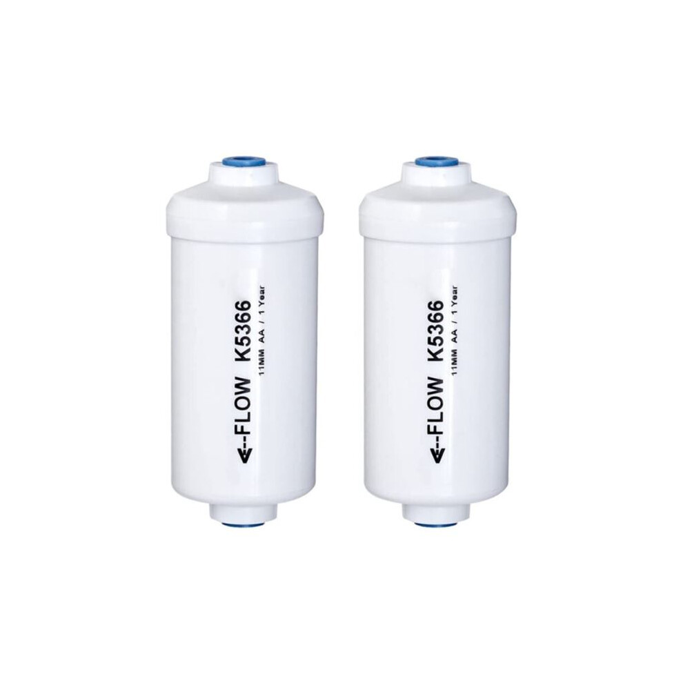 2 Pcs Replacement Fluoride Water Filter K5366 PF-2 Compatible with Gravity Water Filtering System Purification Elements