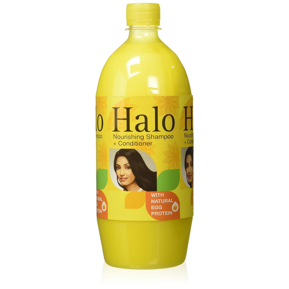 Halo Shampoo & Conditioner With Natural Egg Protein For Soft Hair 1L