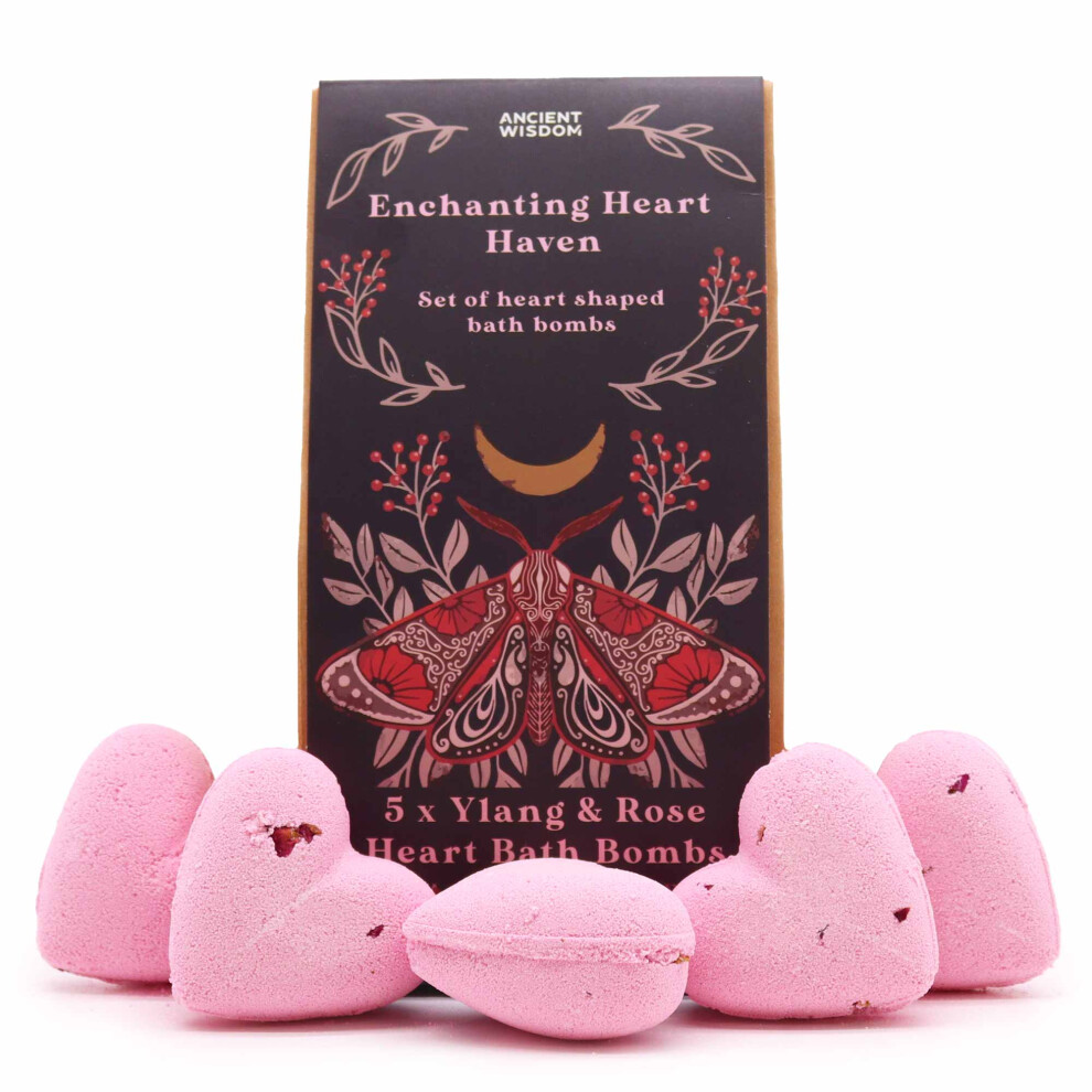Awd Lavender (Enchanting Heaven) Heart Bath Bombs Gift Sets