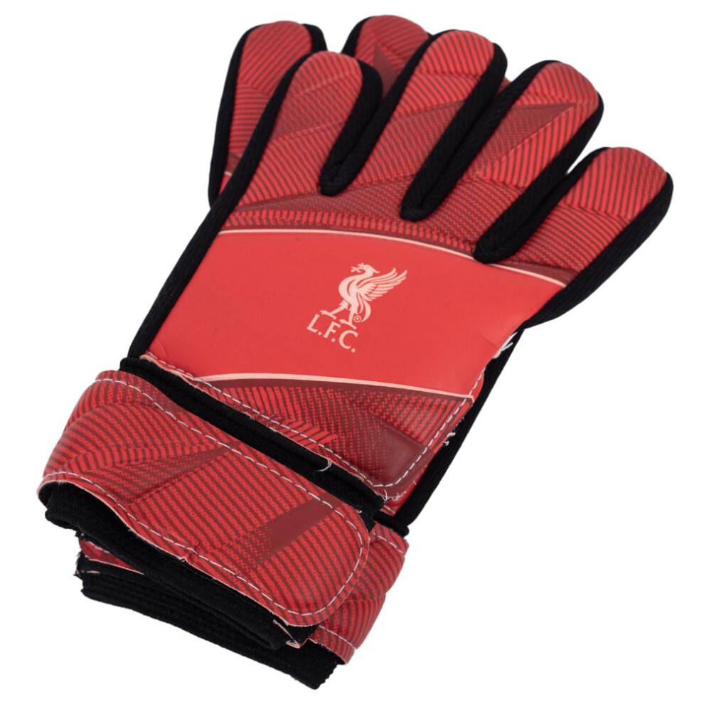 Liverpool Fc Fuse Goalkeeper Gloves Kids