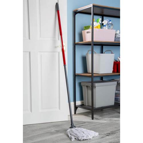 2 x Cotton Floor Mop Super Absorbent Cotton Mop Head With Handle 2
