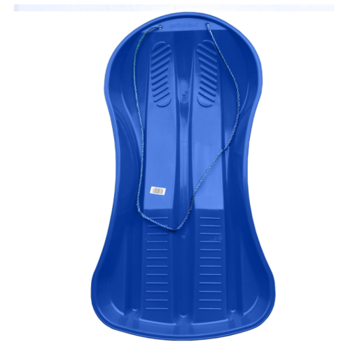 Snow Sledge- Toboggan with rope - Blue 2