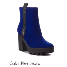 Calvin Klein Jeans Boots Women's Serina Suede Size Uk 4 EU 37