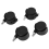 Set of 4 Screw In Caster Wheels - 2 With Lock Function 3