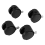 Set of 4 Screw In Caster Wheels - 2 With Lock Function 2