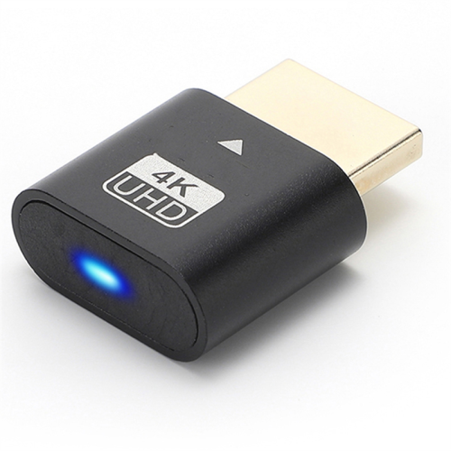 -Compatibele 4K Dummy Plug met LED-licht C