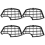4Pcs Motor Filter Replacement Protection Replacement Filter 3