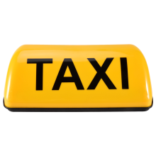 12V vedenpitävä yläkyltti magneettimittarin ohjaamon lampun valo LED TAXI-merkkivalo - keltainen