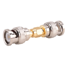 SMA to BNC Adapter Kit 4-Piece Set for SDR Ham Radio Baofeng - 50 Ohm RF Connectors
