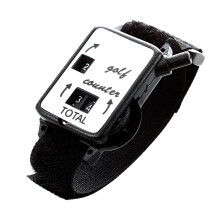 Keeper Count Puttskotträknare med armband, svart