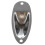 1pcs Boat Guitar Jack 1/4 Inch Jack Plate Socket 6.35mm Chrome Silver 5