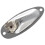 1pcs Boat Guitar Jack 1/4 Inch Jack Plate Socket 6.35mm Chrome Silver 3