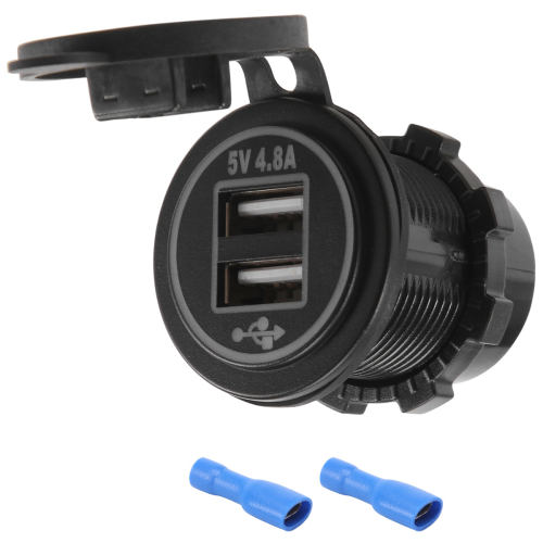 5V 4.8A Dual Usb Charger Socket Adapter Power Socket 2