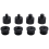 8Pcs Mic Stand Thread Adapter Set,5/8 Female to 3/8 Male Thread 1