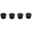 8Pcs Mic Stand Thread Adapter Set,5/8 Female to 3/8 Male Thread 2