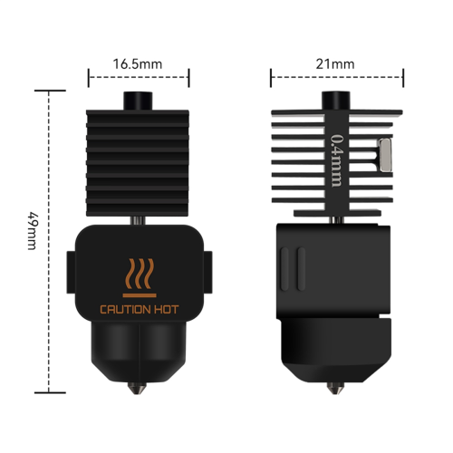 Hotend Kit for Bambu Lab A1/A1 Mini Fast Speed Hot End 0.2mm Nozzle 1