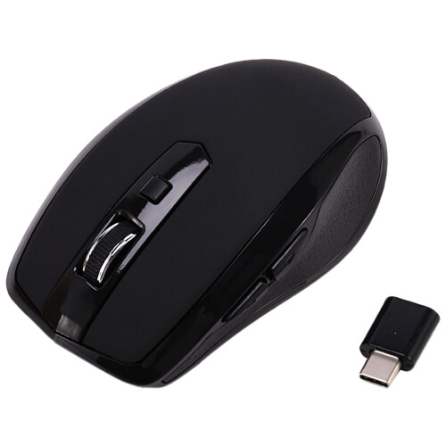 Type-C 2.4Ghz Wireless Mouse Available With Usb C Receiver Black 1