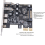 Type C USB 3.2 Gen1 5Gbps PCIE Card Adapter PCI Express Board 5