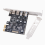 Type C USB 3.2 Gen1 5Gbps PCIE Card Adapter PCI Express Board 4