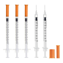 Disposable Sterile Syringe 1Cc 30Ga 1/2 Inch Needle,(30Pcs)
