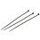1000 Pcs Black nylon Cable Zip Tie Fasten Wrap 95mm x 2mm 2