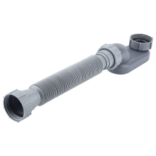 Low Profile 1 1/2 P Trap Flexible Bathtub Drain Pipe Flat P Trap Free