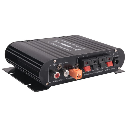 ST-838 HIFI Amplifier 2.1 Channel Car MP3 Mini Amp AUX Input 2