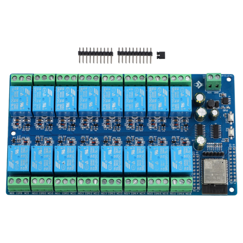 16 Channel Relay Module DC5-12V Power Supply ESP32 Development Board 1