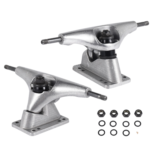 2Pcs 6.25Inch Silver Surf Skateboard Trucks Steering Bracket 2