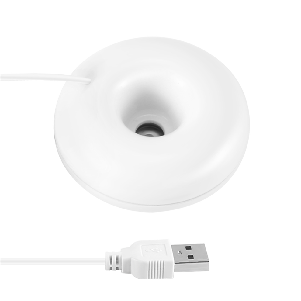 White donut humidifier usb office desktop mini humidifier portable-image-OPC-PFWVHTD-NEW