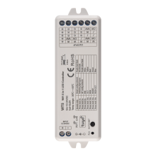 Tuya LED-ohjain 5 in 1 Himmennin CCT RGB RGBW RGBWW RGBCCT Strip Smart Life Wifi 2.4G RF-kaukosäädin 12-24V WT5