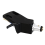 Turntable Headshell Aluminium Alloy Headshell Cartridges Rack Black 3