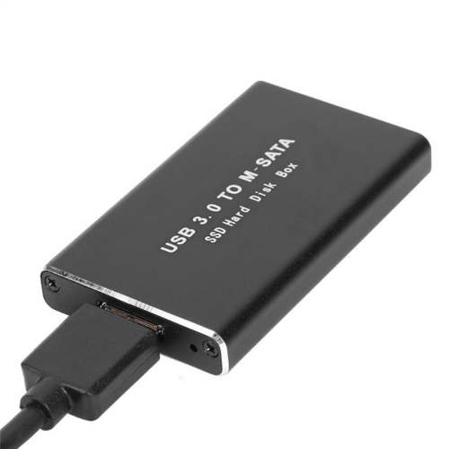 MSATA to USB 3.0 External Hard Disk Box for 30x50mm 30x30mm MSATA SSD