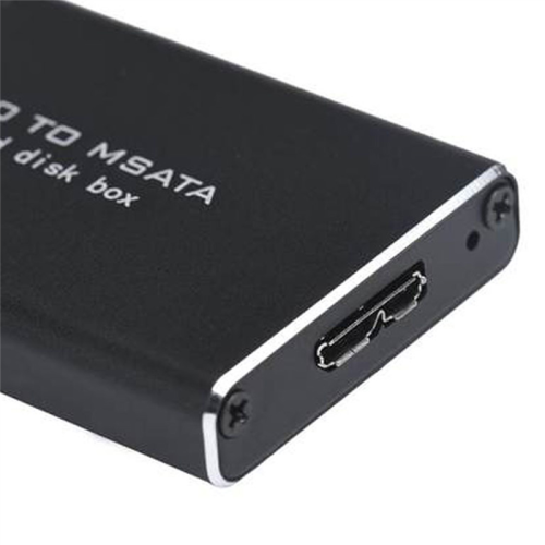 MSATA to USB 3.0 External Hard Disk Box for 30x50mm 30x30mm MSATA SSD 2