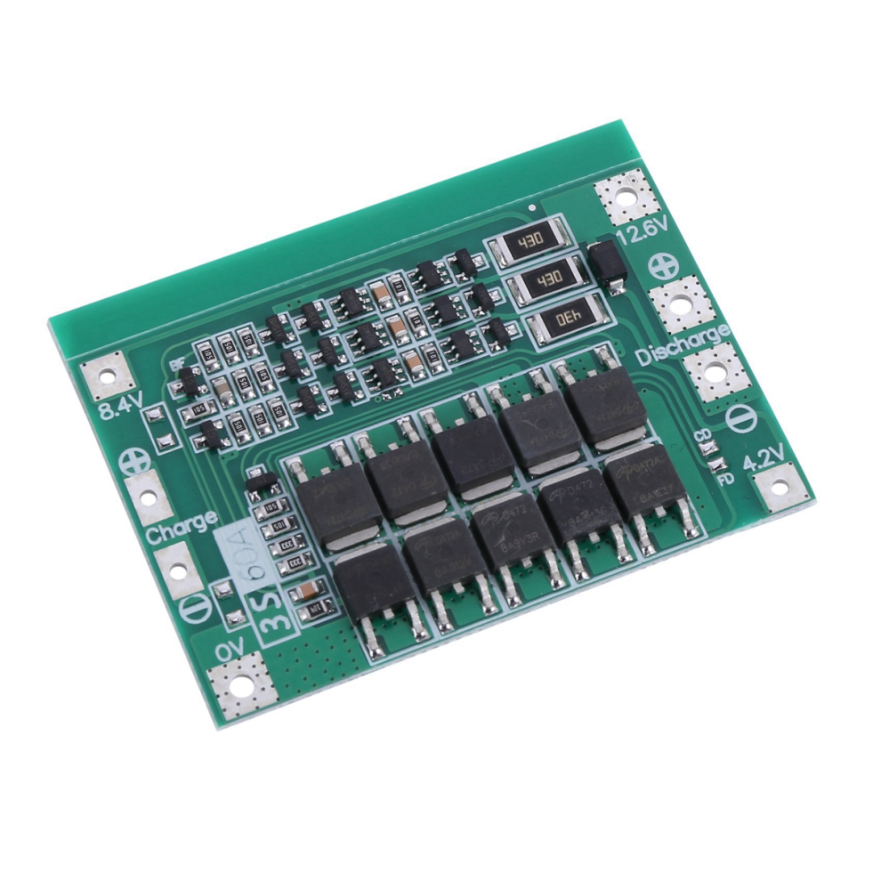 3S 60A Bms Board Lithium Li-Ion 18650 Battery Protection Board 4763517395477