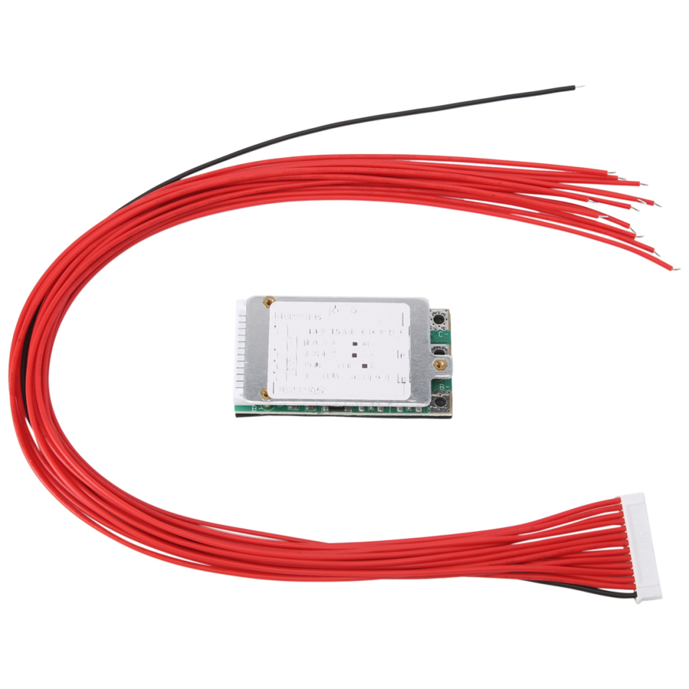 13S 48V 15A Li-Ion Lipolymer Battery Bms Pcb Board With Heatsink 4763517312580
