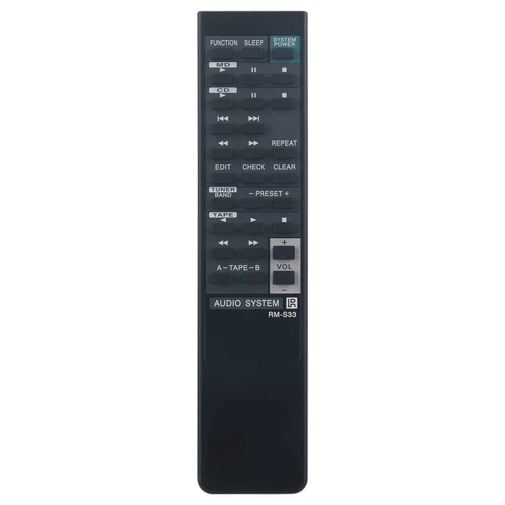 Rm-S33 Remote Control For Sony Audio System Hcdh801 Mhc701 Mhc-701 4763517312139
