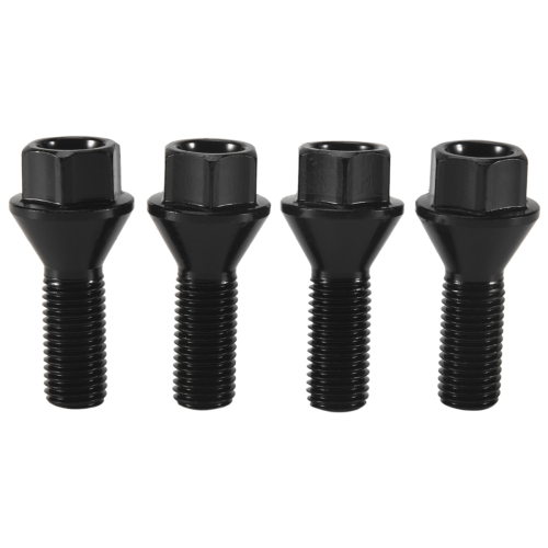 4 tuercas de rueda negras para E30, E36, E46, E60 y E90 2