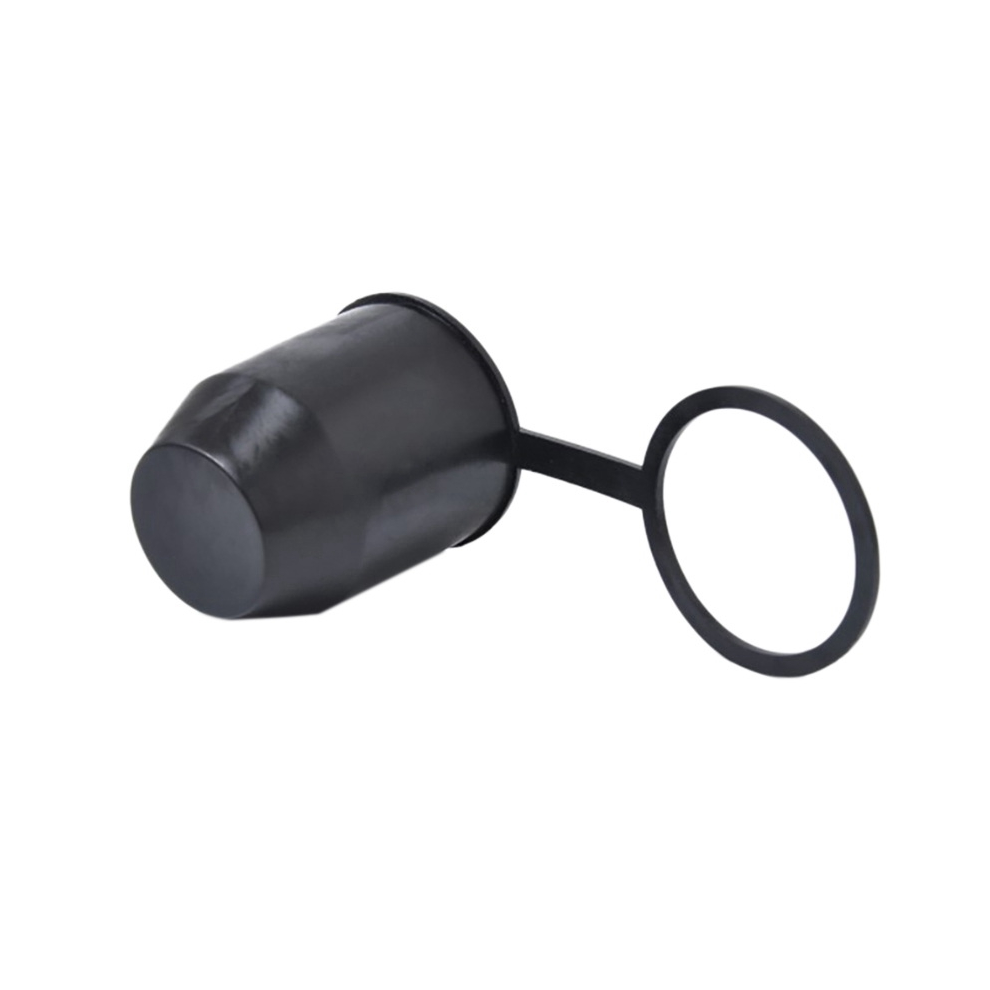 Tow Bar Ball Push-In Type Cover Cap Car Hitch Towball Trailer Black 4763517302093
