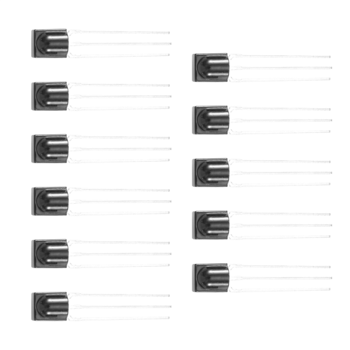 Lot de 10 modules récepteurs infrarouges VS838 IR à distance de réception de 15 m, noir 2